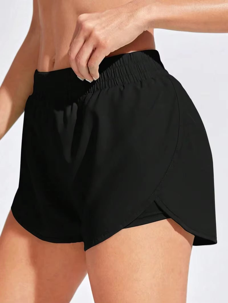 Yoga Shorts Women Fitness Elastic Running Workout Short Leggings for Ladies Gym Sport Shorts Fitness Sportwear
