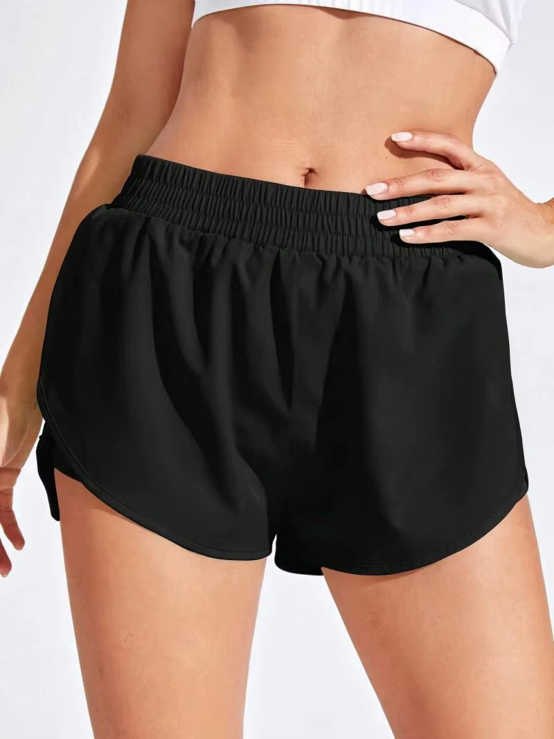 Yoga Shorts Women Fitness Elastic Running Workout Short Leggings for Ladies Gym Sport Shorts Fitness Sportwear
