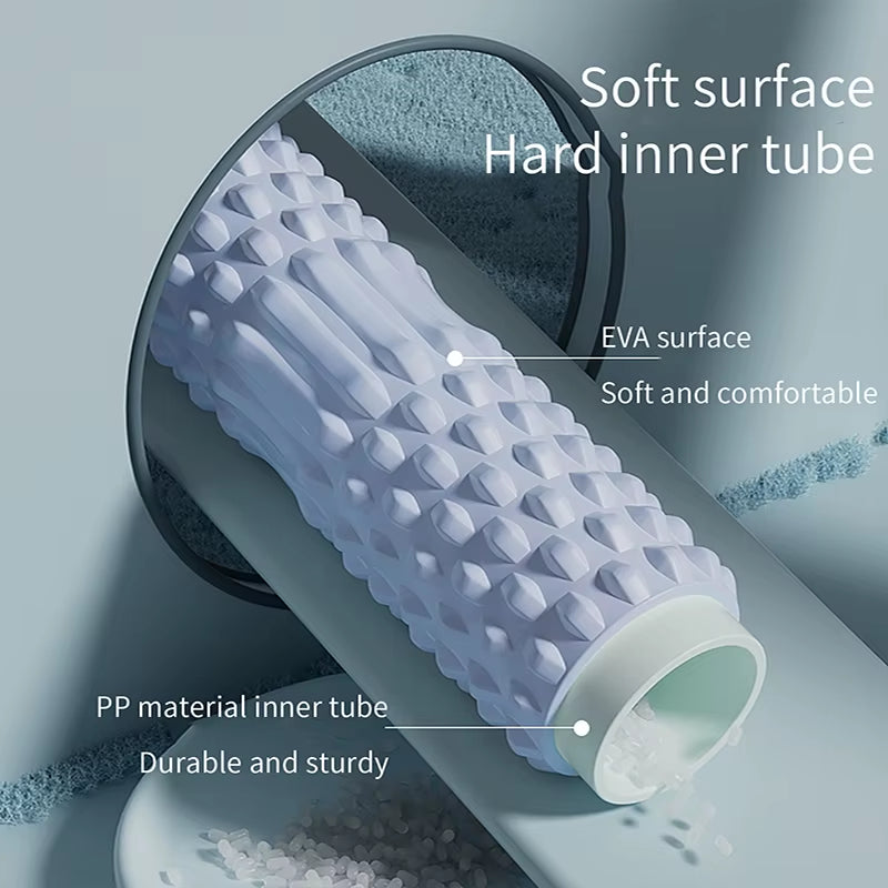 Foam Rollers for Muscle Massage - High-Density Back Foam Roller for Back Pain Relief & Muscle Recovery in Legs & Arms