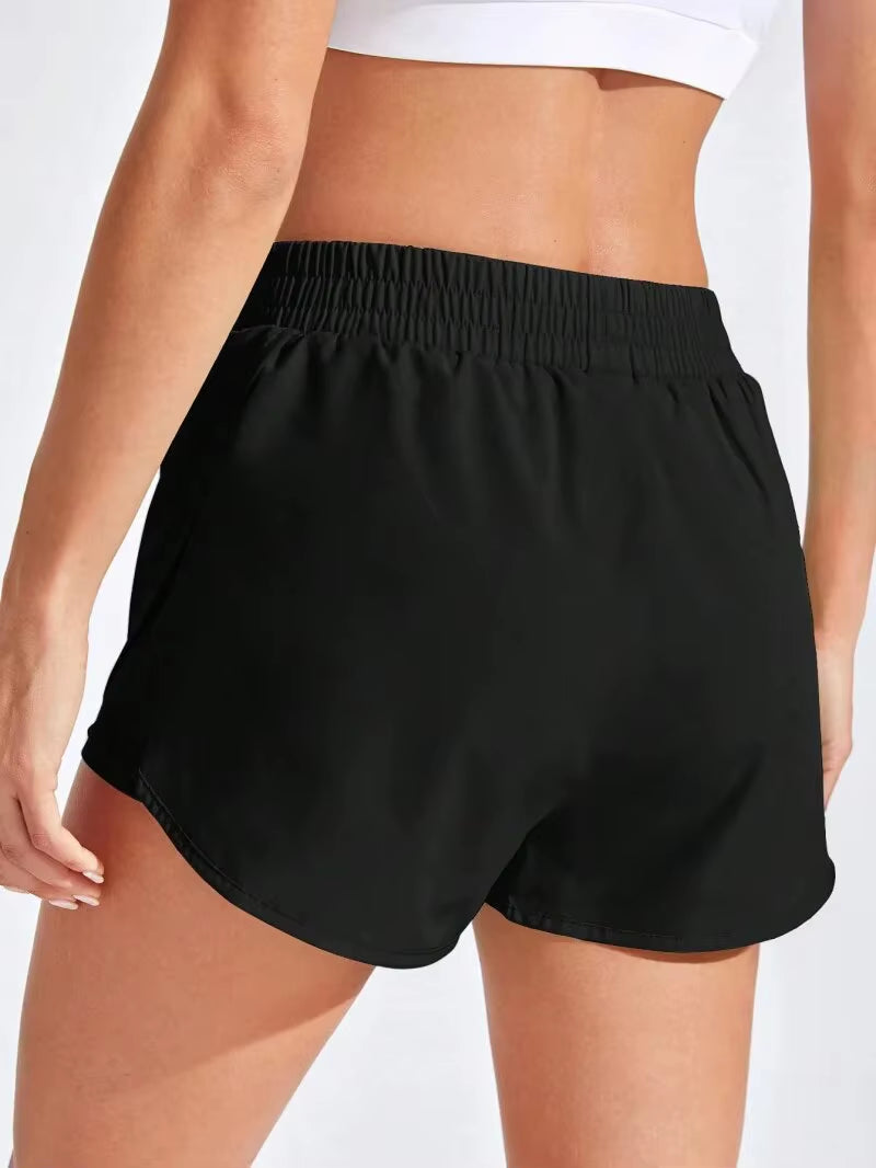 Yoga Shorts Women Fitness Elastic Running Workout Short Leggings for Ladies Gym Sport Shorts Fitness Sportwear